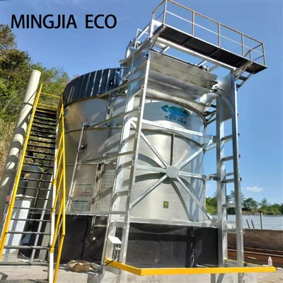 Maisto atliekų komposto bokštas